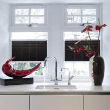 Persianas para a cozinha - segredos de um interior elegante e prático-3