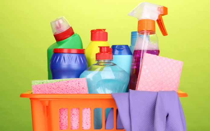produtos de limpeza