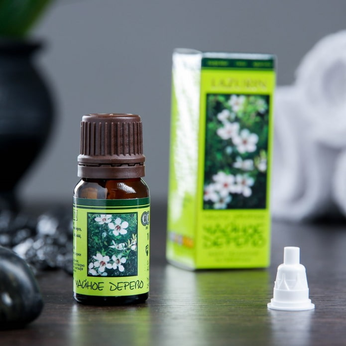 óleo essencial de melaleuca