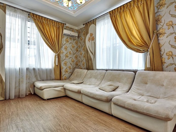 Borlas em cortinas