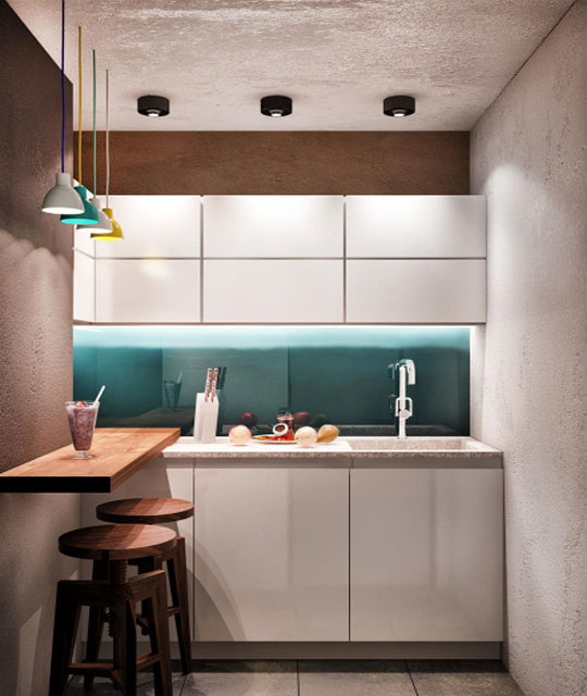 papel de parede líquido na cozinha