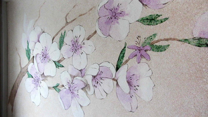 estampa de flores