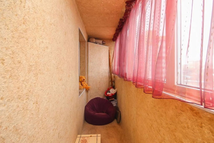 papel de parede na loggia