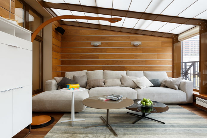 mesa de centro em estilo moderno