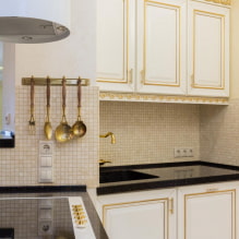 Como usar a cor dourada no interior da cozinha?-3