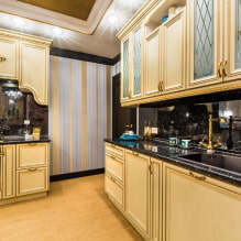 Como usar a cor dourada no interior da cozinha?-5