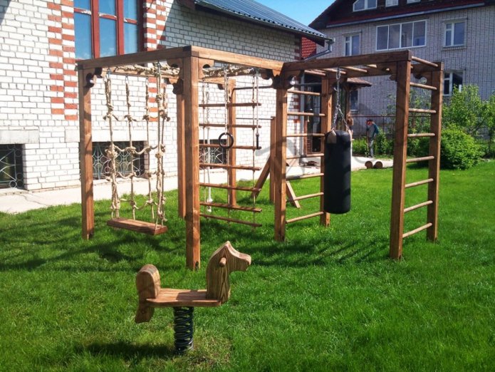 campo de esportes na dacha