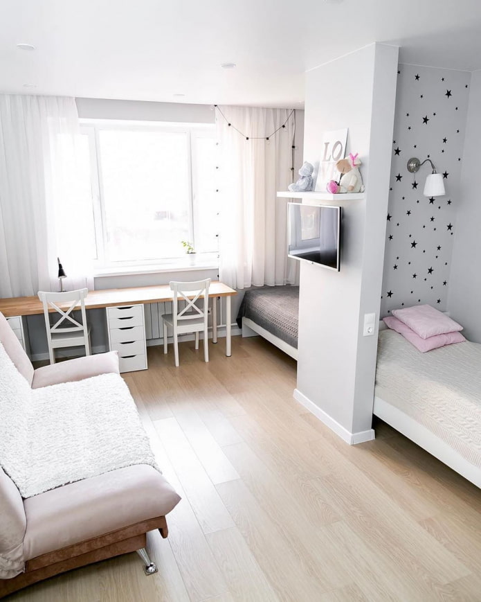 quarto infantil para crianças de sexos diferentes