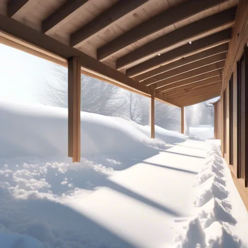 Cálculo preciso da carga de neve no telhado: recomendações e desvantagens