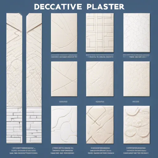 Gesso decorativo: visão geral dos tipos e recomendações para seleção