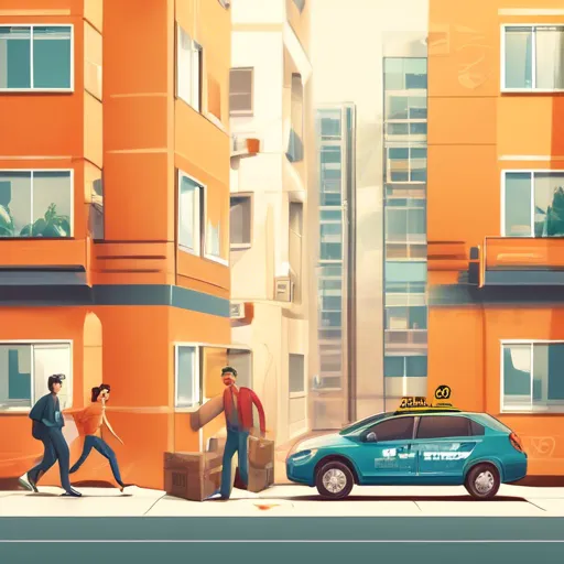 Mudança: escolher um táxi de carga ou contar com amigos?