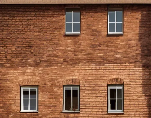 Casas de tijolos marrons: beleza, conforto e estilo de vida.