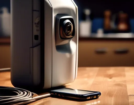 Como conectar uma câmera de vigilância através de um celular?